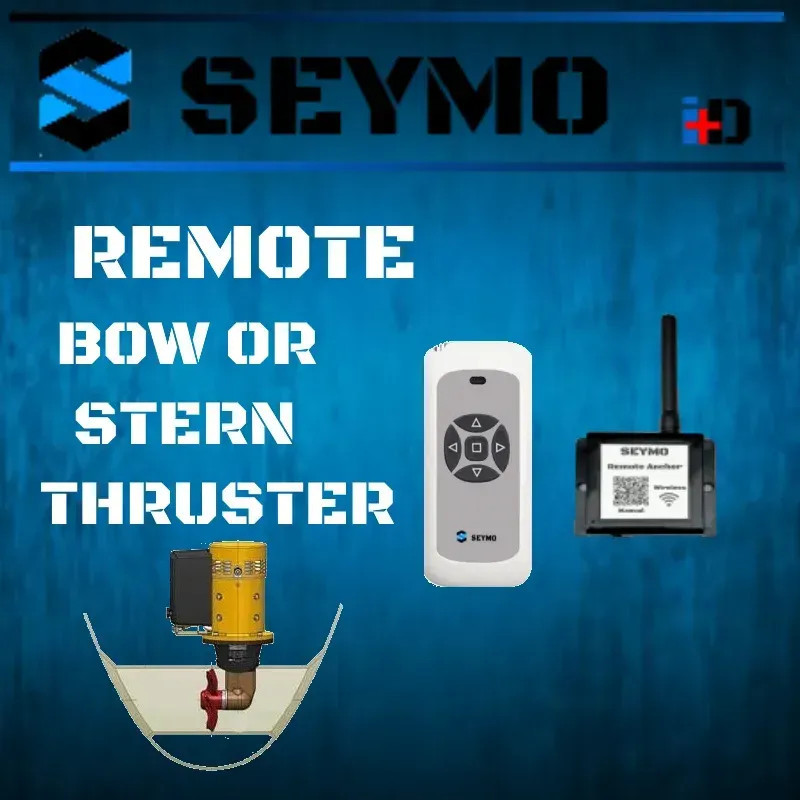 Remote control bow or stern thruster