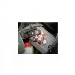 Engine temperature alarm